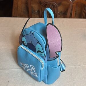 Dani-By Danielle Nicole Disney Stitch Backpack Blue and Purple.